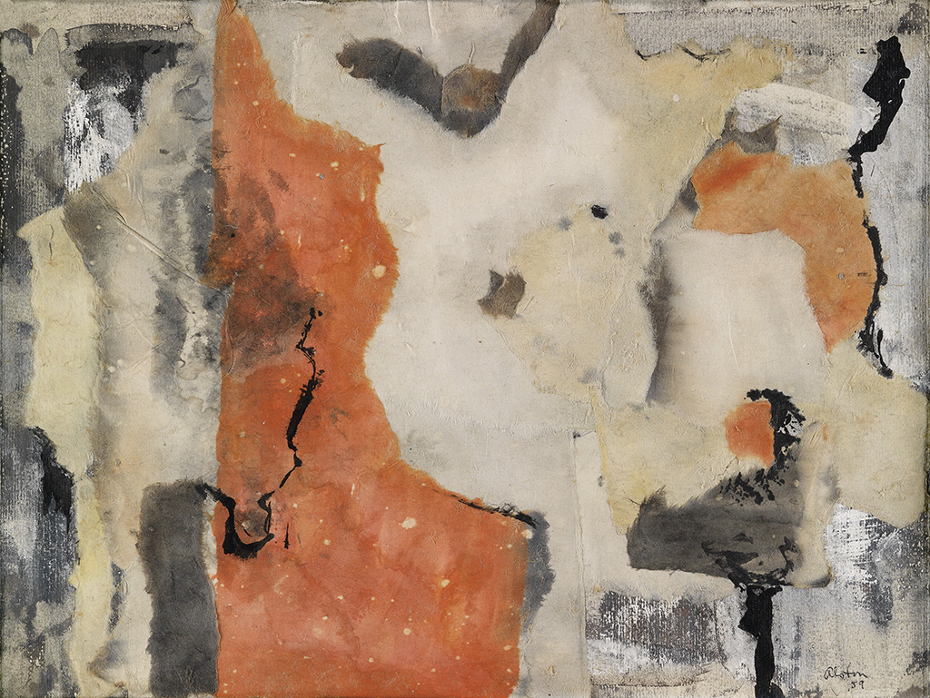 CHARLES ALSTON (1907 - 1977) Collage #2.